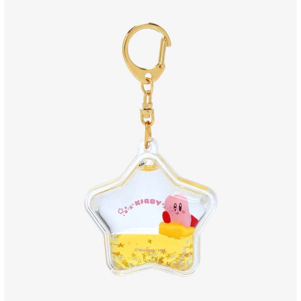 Kirby Nintendo Tsunameez Yellow Star Keychain